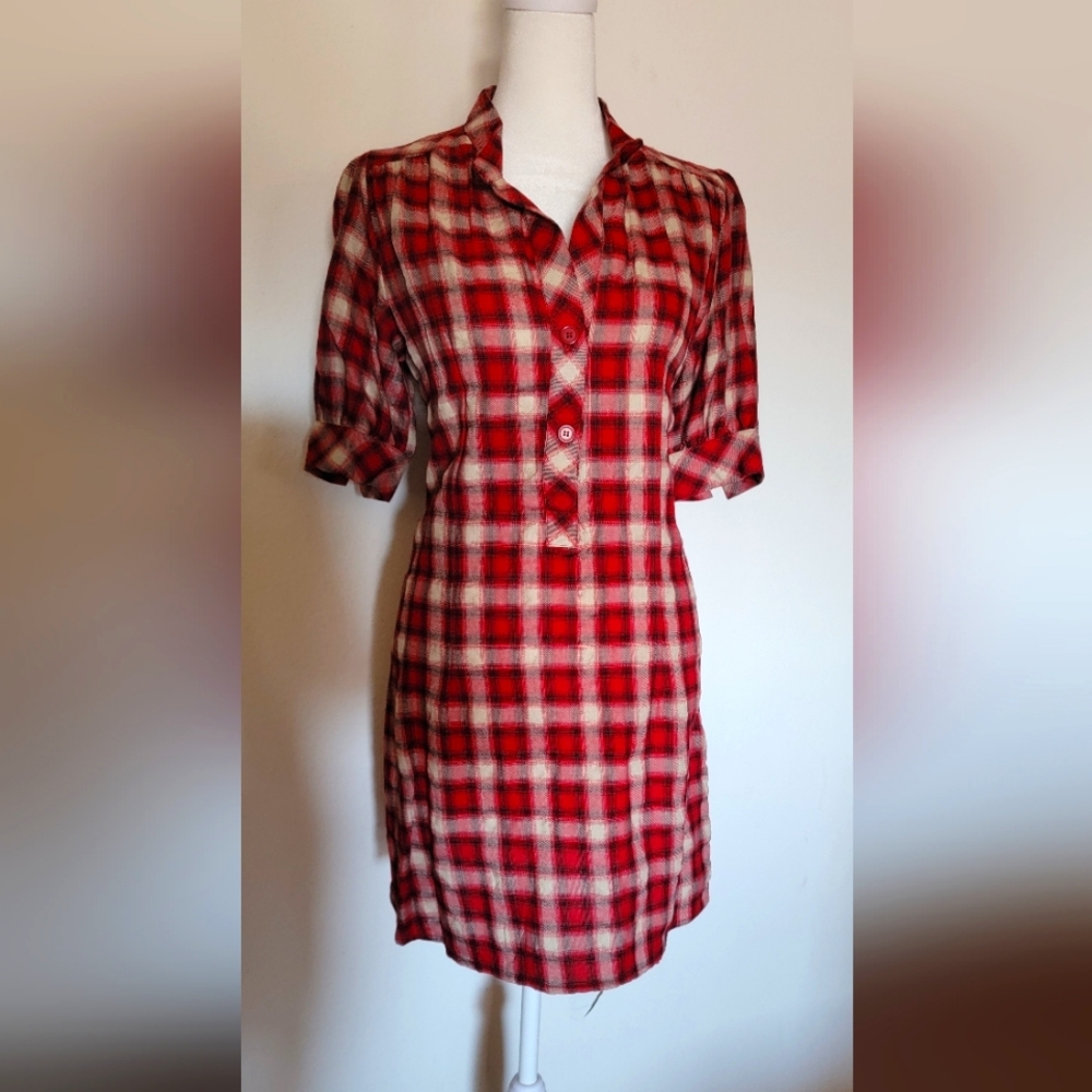 Plaid Dress